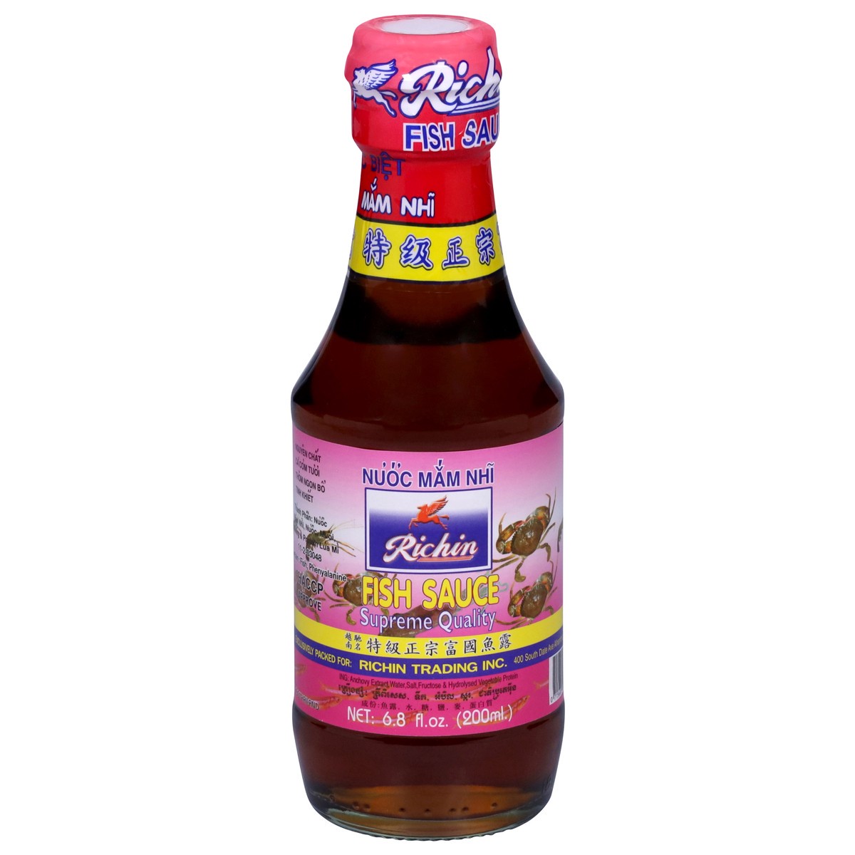 slide 1 of 10, Richin Fish Sauce 6.8 fl oz, 6.8 oz