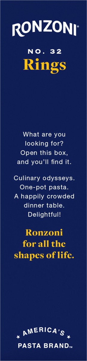 slide 2 of 9, Ronzoni Rings, 1 lb