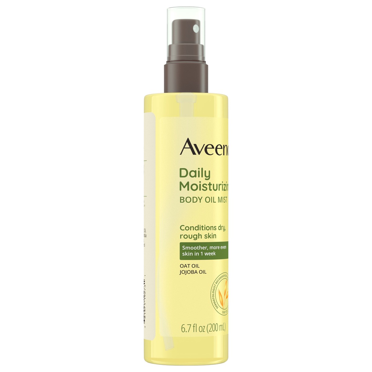 slide 3 of 7, Aveeno Daily Moisturizing Oil Mist for Rough Sensitive Skin with Oat and Jojoba Oil - Unscented - 6.7 fl oz, 6.70 fl oz