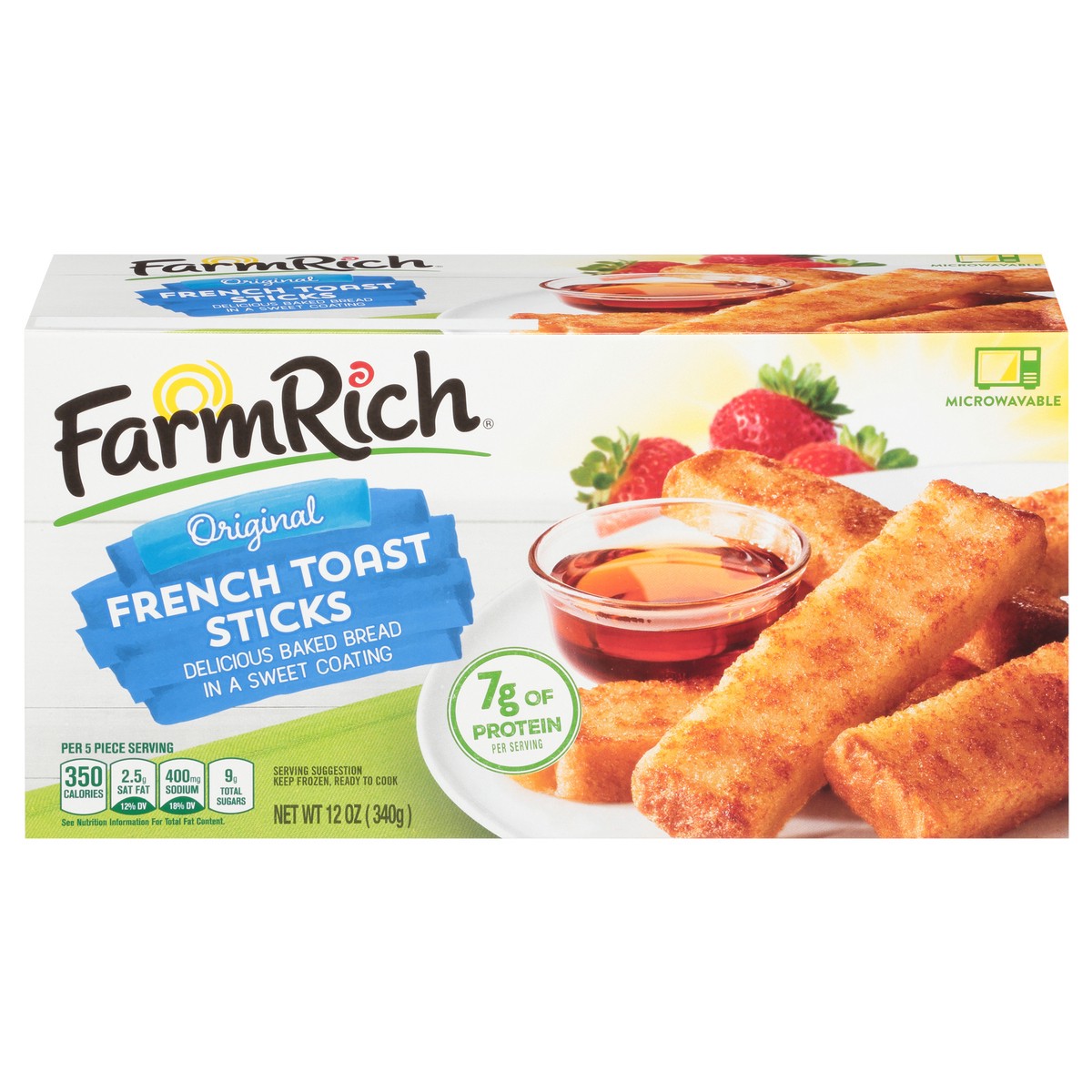 slide 14 of 14, Farm Rich Original French Toast Sticks 12 oz. Box, 12 oz