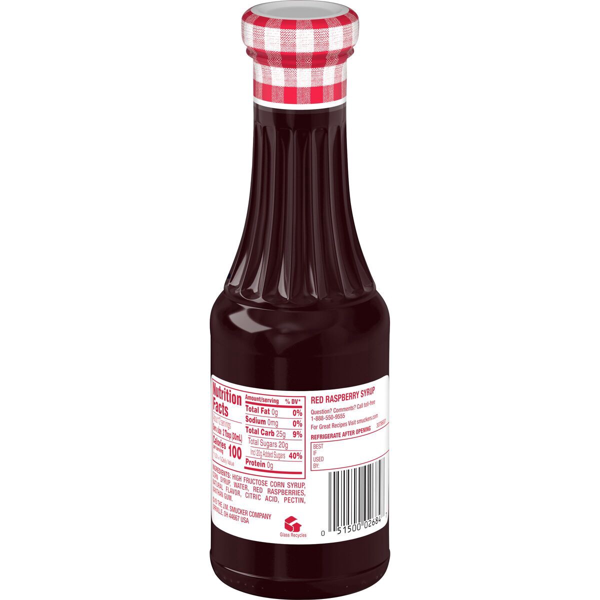 slide 4 of 8, Smucker's Syrup, 12 fl oz