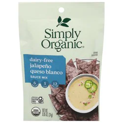 Simply Organic Jalapeno Queso Sauce Mix