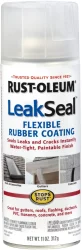 Rust-Oleum LeakSeal Flexible Rubber Coating Spray, Clear