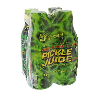 slide 1 of 1, Pickle Juice Sport Functional Organic Beverage 8 oz Bottles, 4 ct