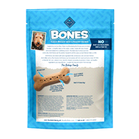 slide 7 of 13, Blue Buffalo Bones Natural Crunchy Dog Treats, Large Dog Biscuits, Chicken, 16 oz