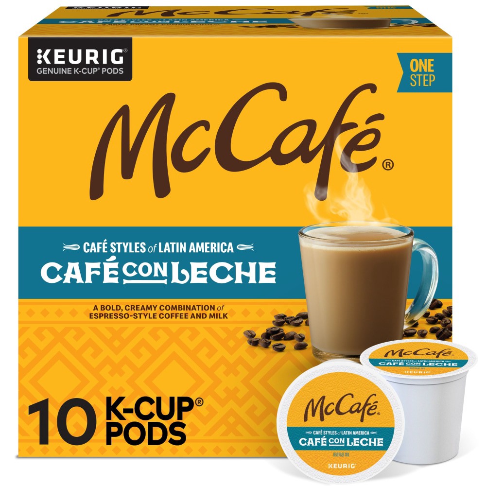 slide 3 of 6, McCafé Mccafe Cafe Con Leche, 10 ct