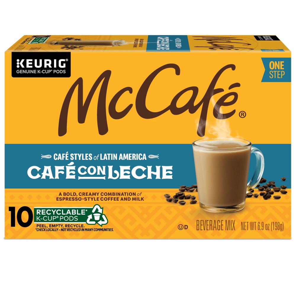 slide 2 of 6, McCafé Mccafe Cafe Con Leche, 10 ct