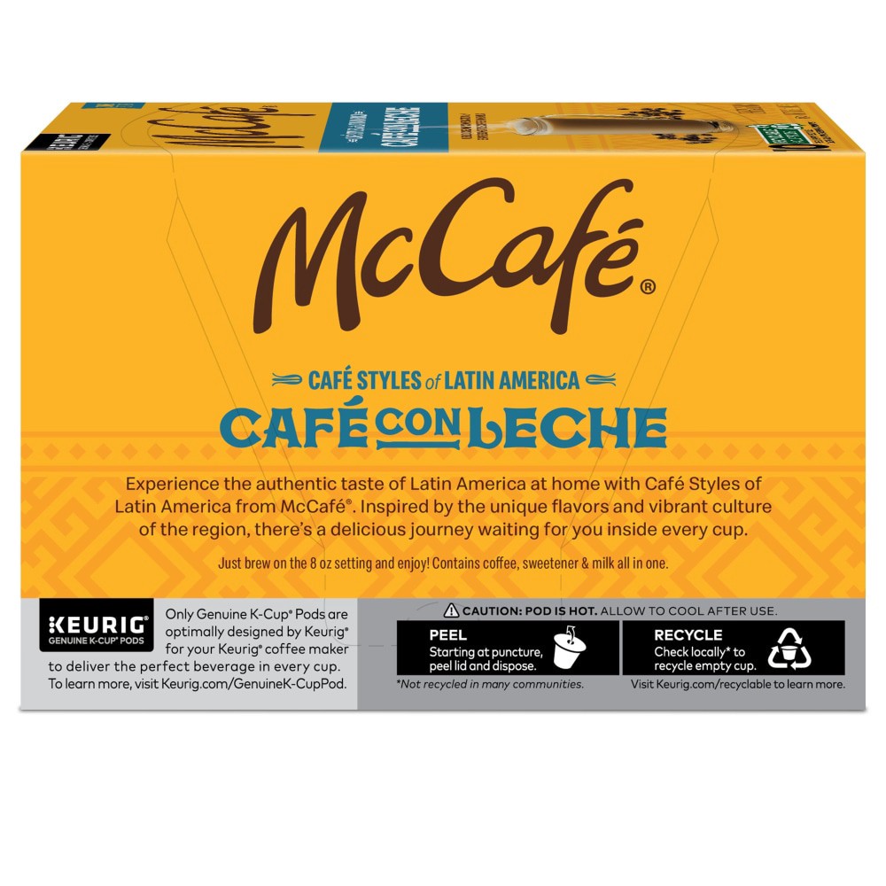 slide 4 of 6, McCafé Mccafe Cafe Con Leche, 10 ct