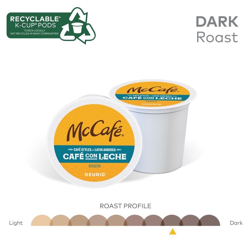 slide 5 of 6, McCafé Mccafe Cafe Con Leche, 10 ct