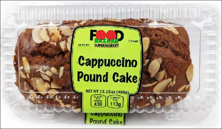 slide 1 of 1, Bakery Cappuccino Pound Cake, 1 ct
