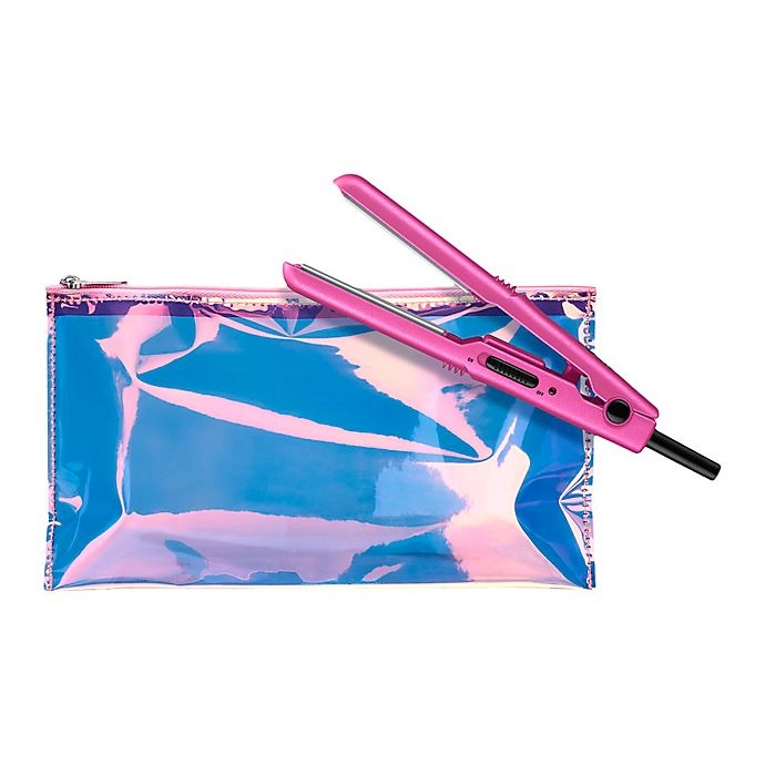 slide 1 of 1, Conair True Glow Glam Ceramic Flat Iron with Pouch, 0.5 in