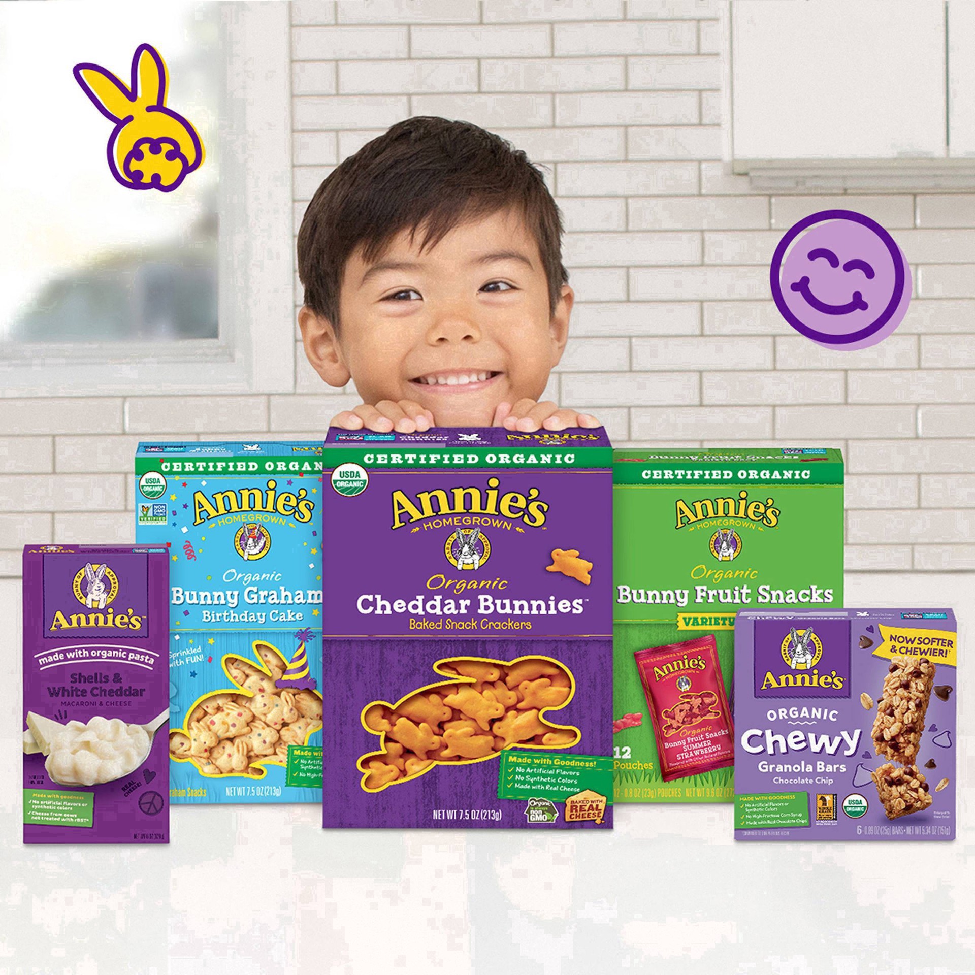 slide 125 of 143, Annie's Organic Cinnamon Rolls with Icing, Refrigerated Dough, 5 Rolls, 17.5 oz, 5 ct