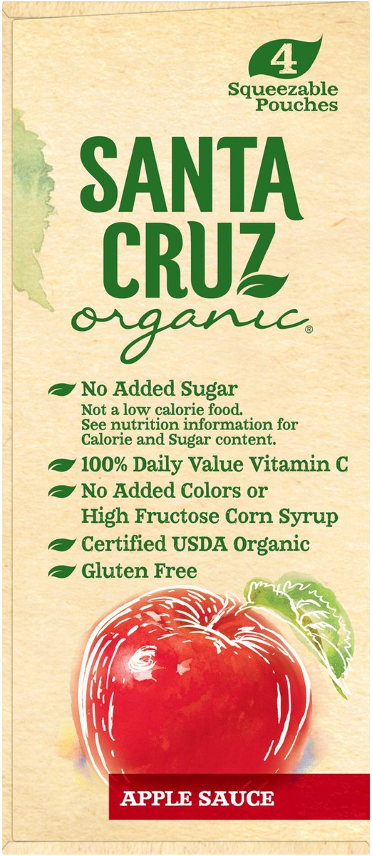 slide 8 of 8, Santa Cruz Organic Fruit Sauce, 12.8 oz