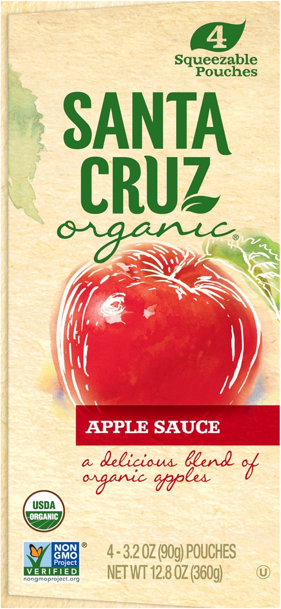 slide 6 of 8, Santa Cruz Organic Fruit Sauce, 12.8 oz