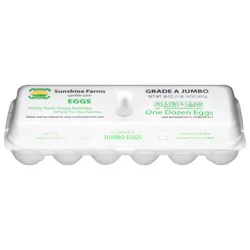 Dairy Fresh Eggs, Jumbo
