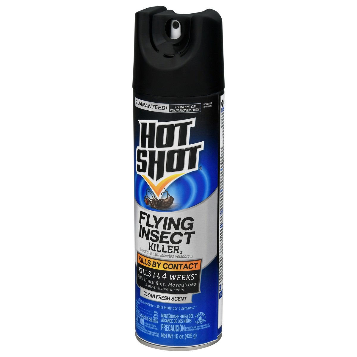 slide 12 of 13, Hot Shot Clean Fresh Scent Flying Insect Killer 3 15 oz, 15 oz