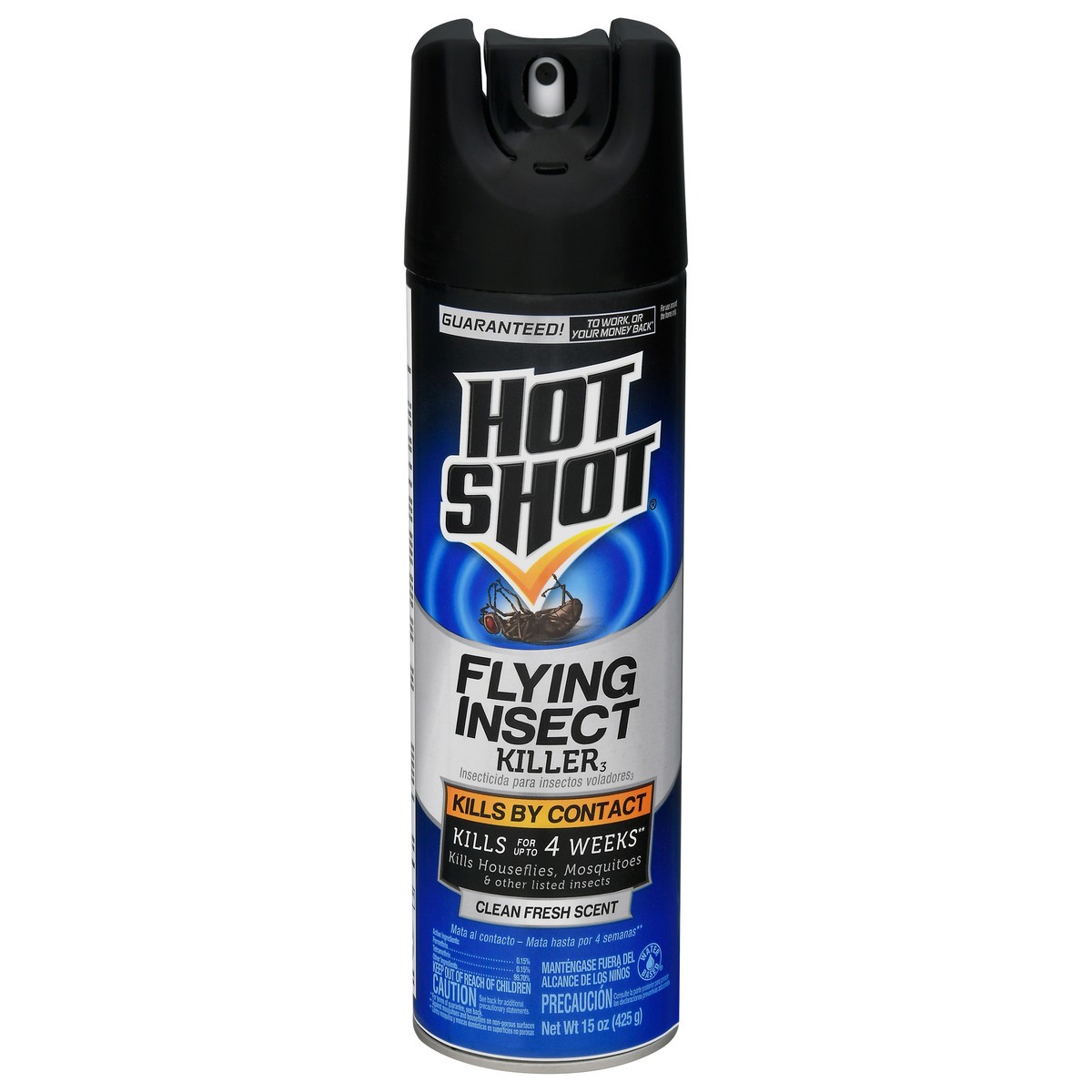 slide 9 of 13, Hot Shot Clean Fresh Scent Flying Insect Killer 3 15 oz, 15 oz