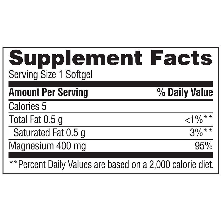 slide 3 of 4, Walgreens Magnesium 400mg, 60 ct