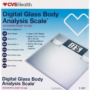 slide 1 of 1, CVS Health Body Analysis Scale, 1 ct