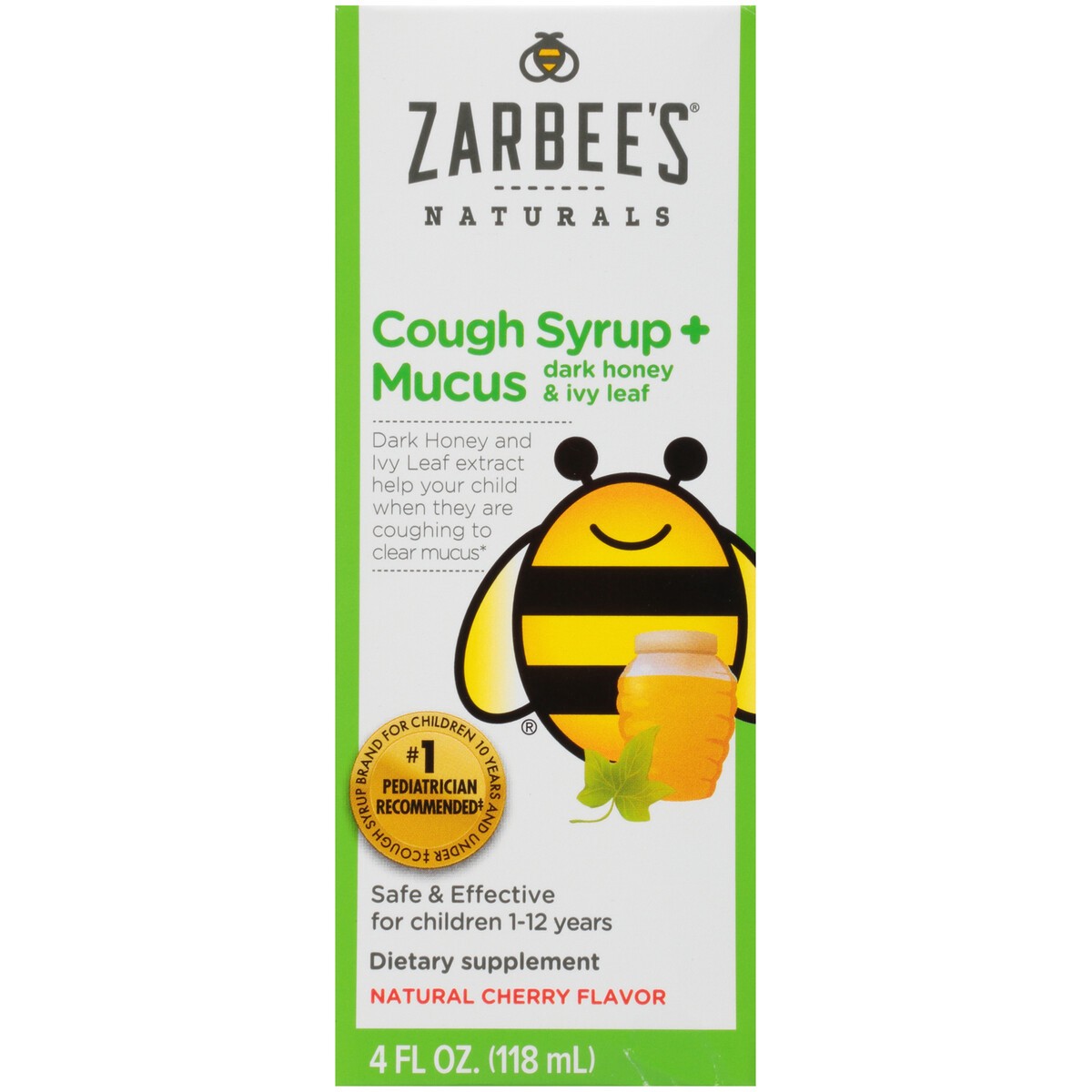 slide 6 of 9, Zarbee's Naturals Cough Syrup, 4 fl oz