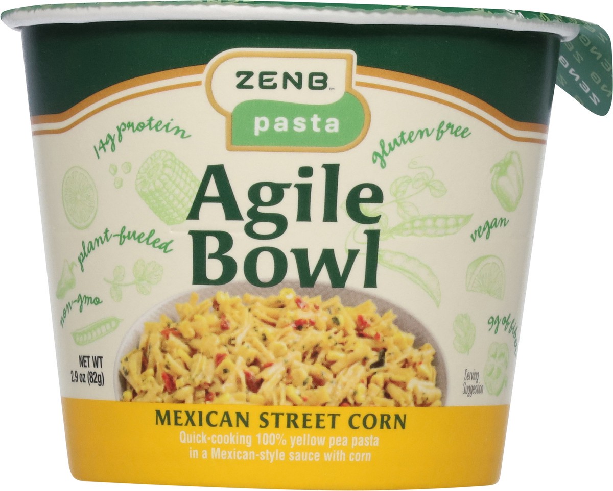 slide 10 of 14, Zenb Agile Bowl Mexican Street Corn Pasta 2.9 oz, 2.9 oz