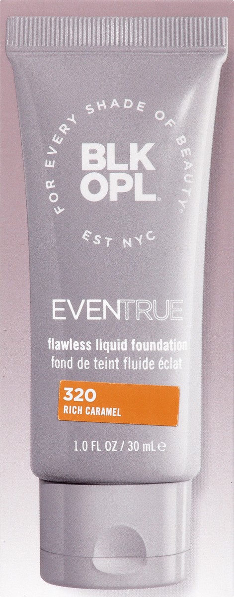 slide 6 of 12, BLK/OPL EvenTrue Rich Caramel 320 Flawless Liquid Foundation 1 oz, 1 ct