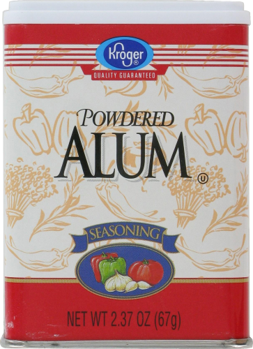 slide 1 of 1, Kroger Powdered Alum Seasoning, 2.37 oz