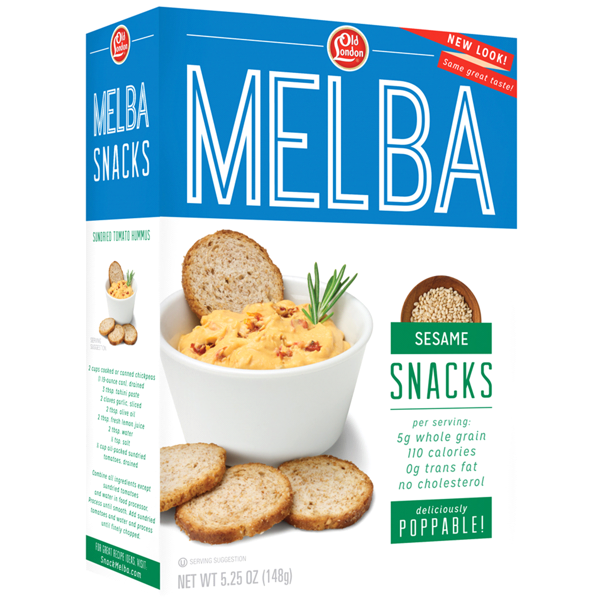 slide 1 of 1, Old London Melba Snacks 5.25 oz, 5.25 oz