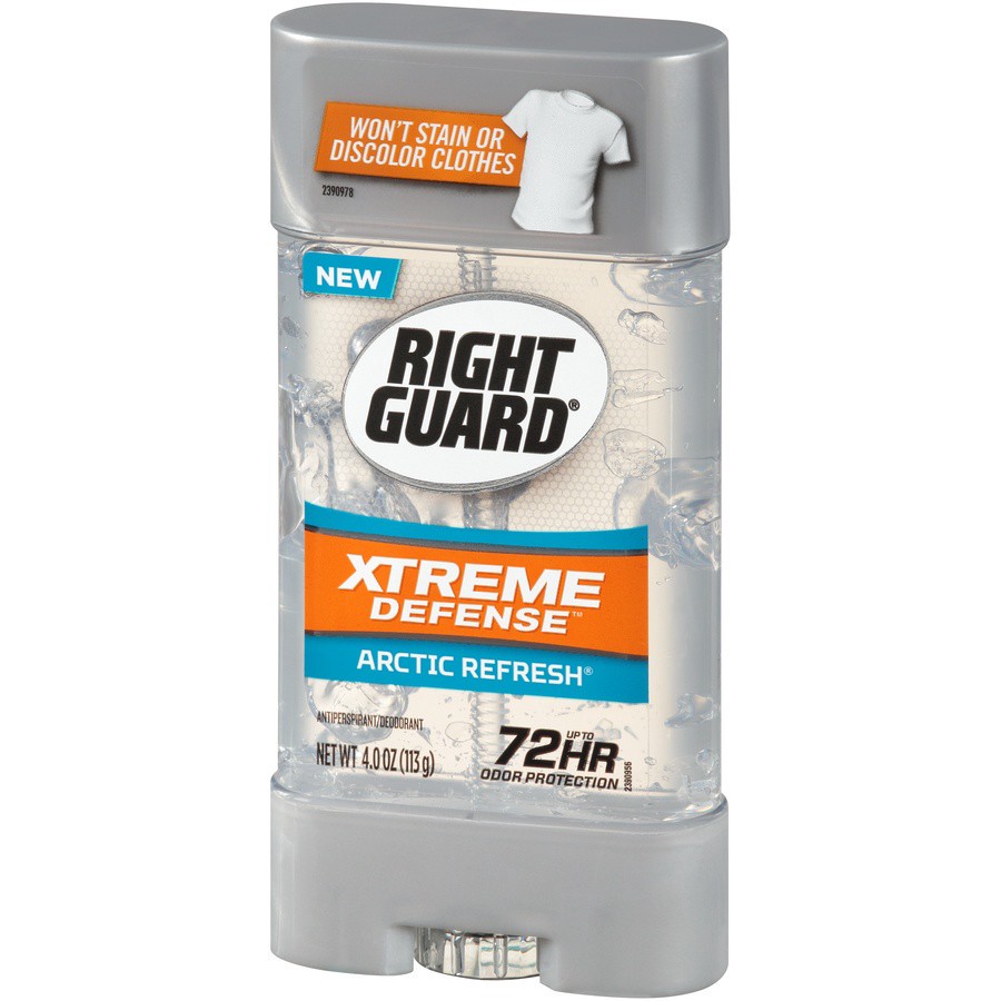 slide 3 of 6, Right Guard Arctic Refresh Xtreme Defense Antiperspirant & Deodorant, 4 oz