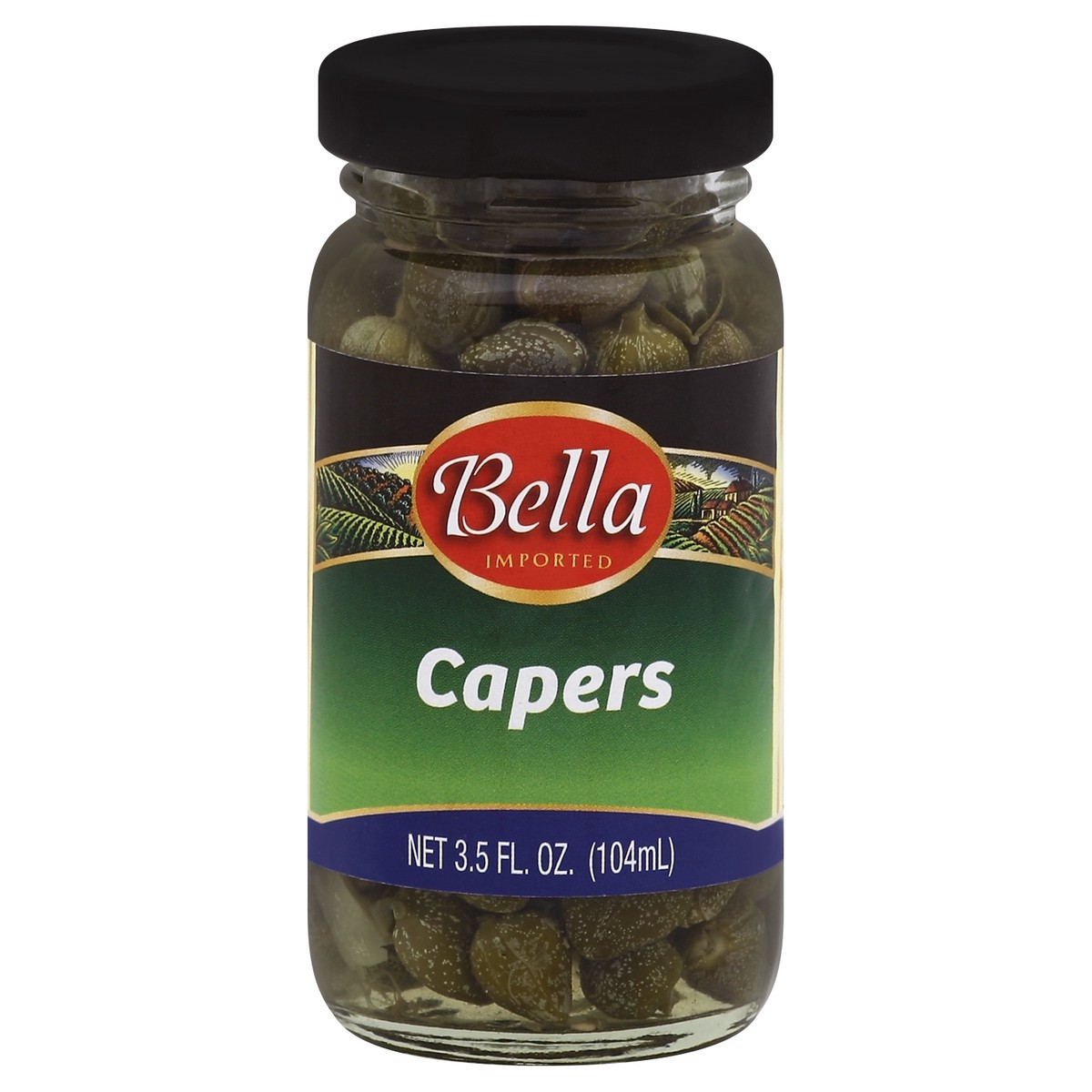 slide 2 of 3, Bella Capers Capotes, 3.5 oz