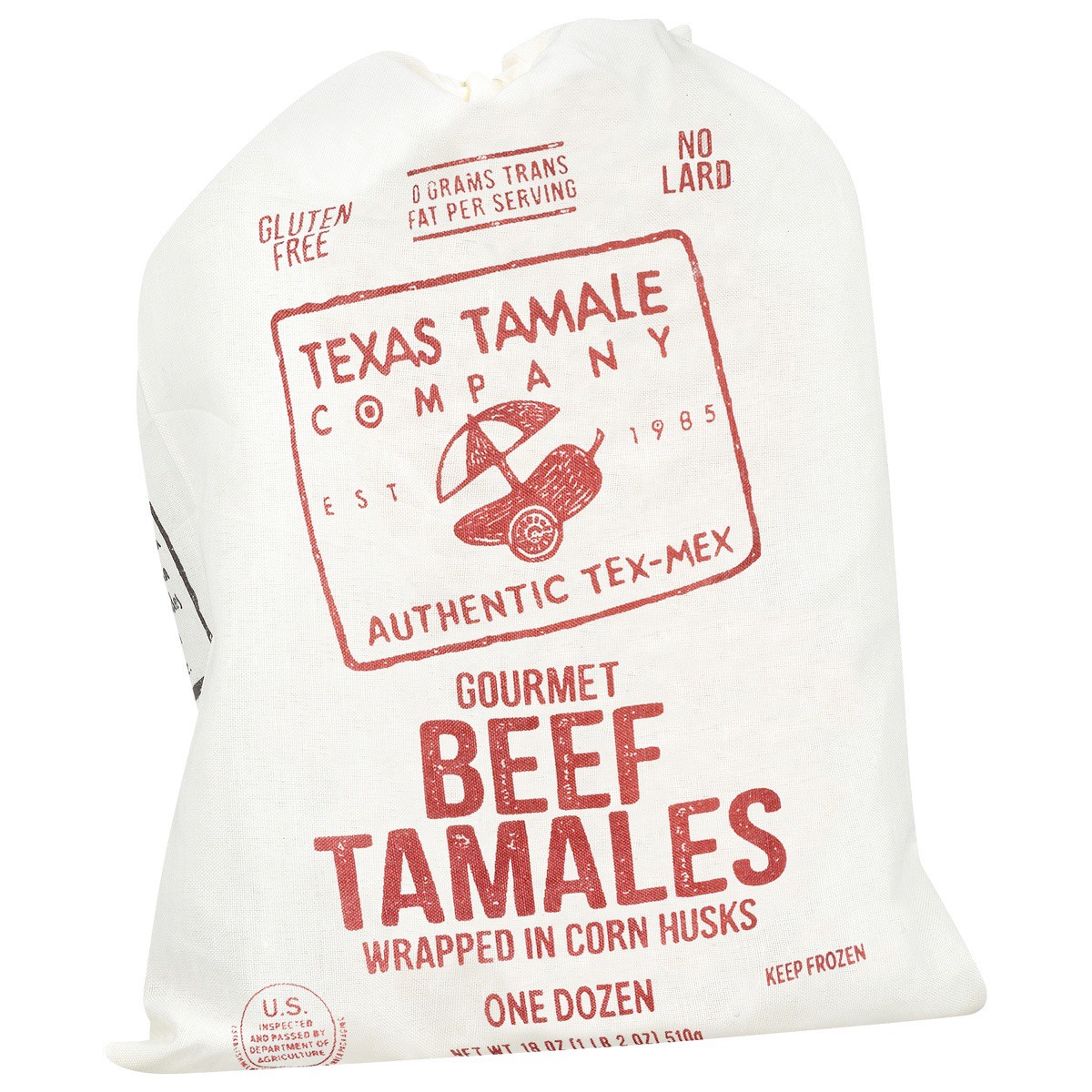 slide 9 of 9, Texas Tamale Company Texas Beef Tamale, 12 ct