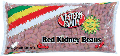 slide 1 of 1, Western Family Red Kidney Beans, 16 oz