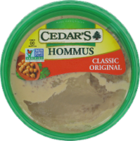 slide 1 of 1, Cedar's All Natural Classic Original Hommus, 10 oz