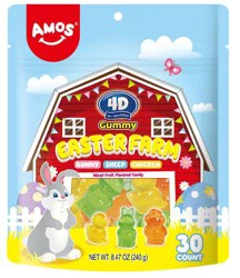 Amos® 4D Gummy Easter Farm