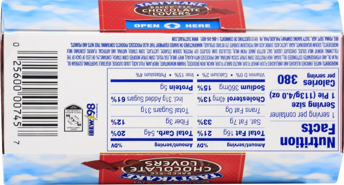 slide 3 of 9, Tastykake Chocolate Lovers Baked Pie,