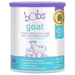 BUBS Goat Milk Infant Formula (0-12 Months)