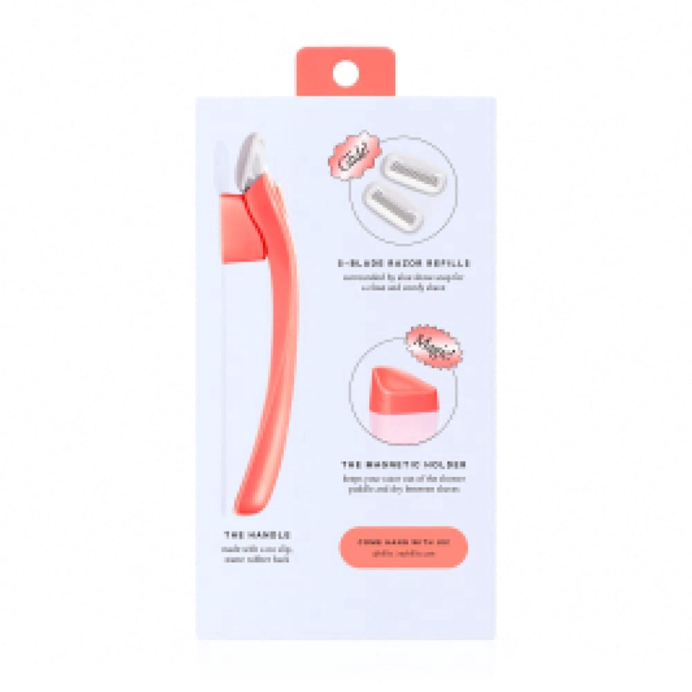 slide 3 of 6, Billie Women's Razor Starter Kit - Coral, 1 ct