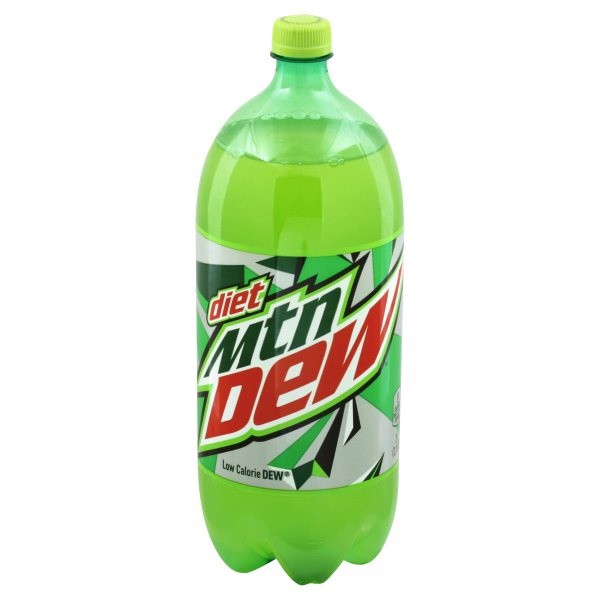 slide 1 of 2, Diet Mountain Dew - 2 liter, 2 liter