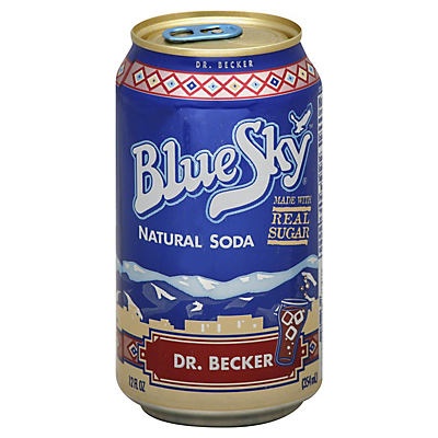 slide 1 of 1, Blue Sky Dr. Becker Soda, 6 ct; 12 fl oz