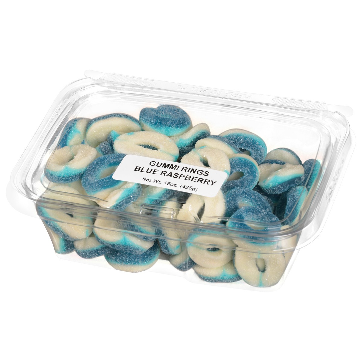 slide 14 of 14, JLM Manufacturing Blue Raspberry Gummi Rings 15 oz, 15 oz