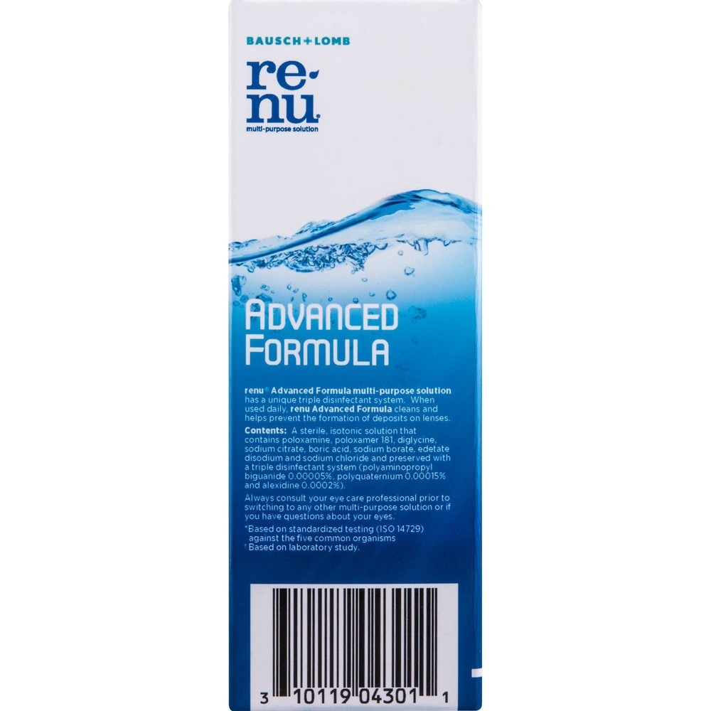 slide 2 of 4, renu Advanced Formula Multi-Purpose Solution 4 fl oz, 4 fl oz