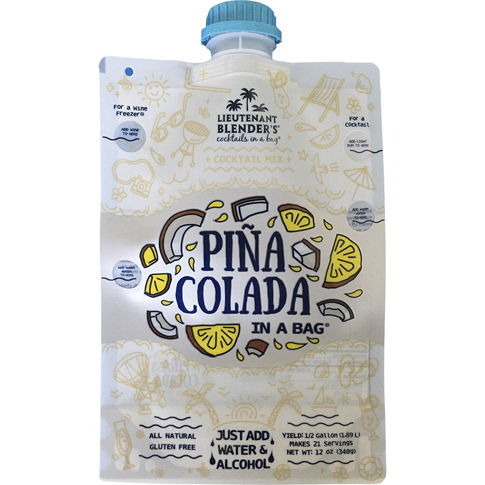 slide 1 of 1, Lt Blenders Pina Colada In A Bag - 12 oz, 12 oz