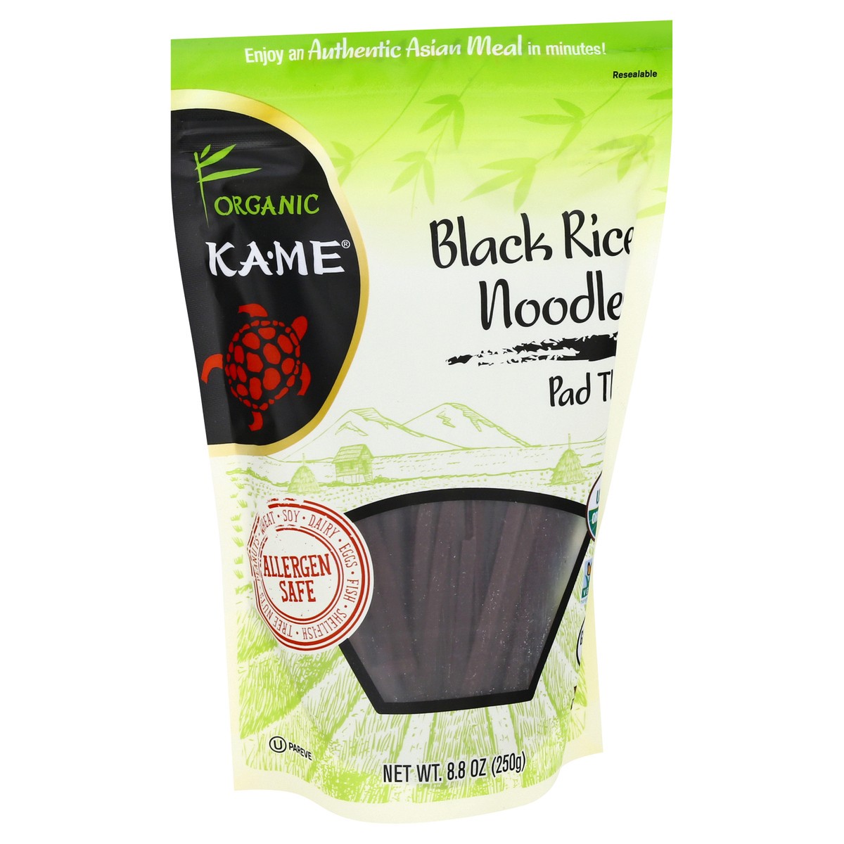 slide 2 of 11, KA-ME Organic Black Rice Noodle, 8.8 oz