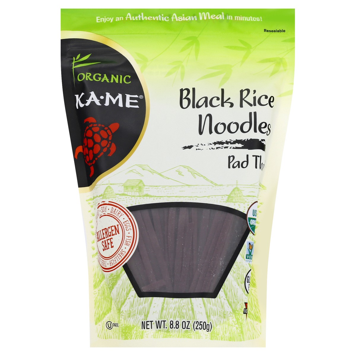 slide 11 of 11, KA-ME Organic Black Rice Noodle, 8.8 oz