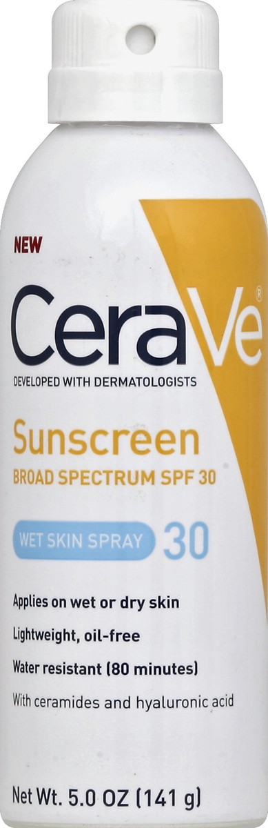 slide 1 of 3, CeraVe Sunscreen 5 oz, 5 oz; 141 gram