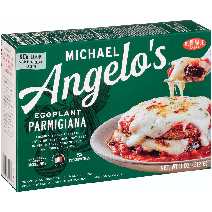 slide 2 of 8, Michael Angelo's Eggplant Parmesan, 11 oz