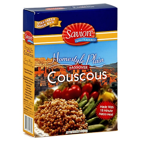 slide 1 of 1, Savion Homestyle Plain Couscous, 8 oz