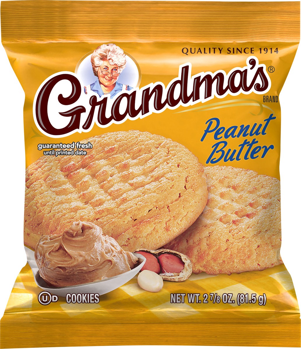 slide 3 of 3, Grandma's Cookies Peanut Butter 2 7/8 Oz, 2 ct