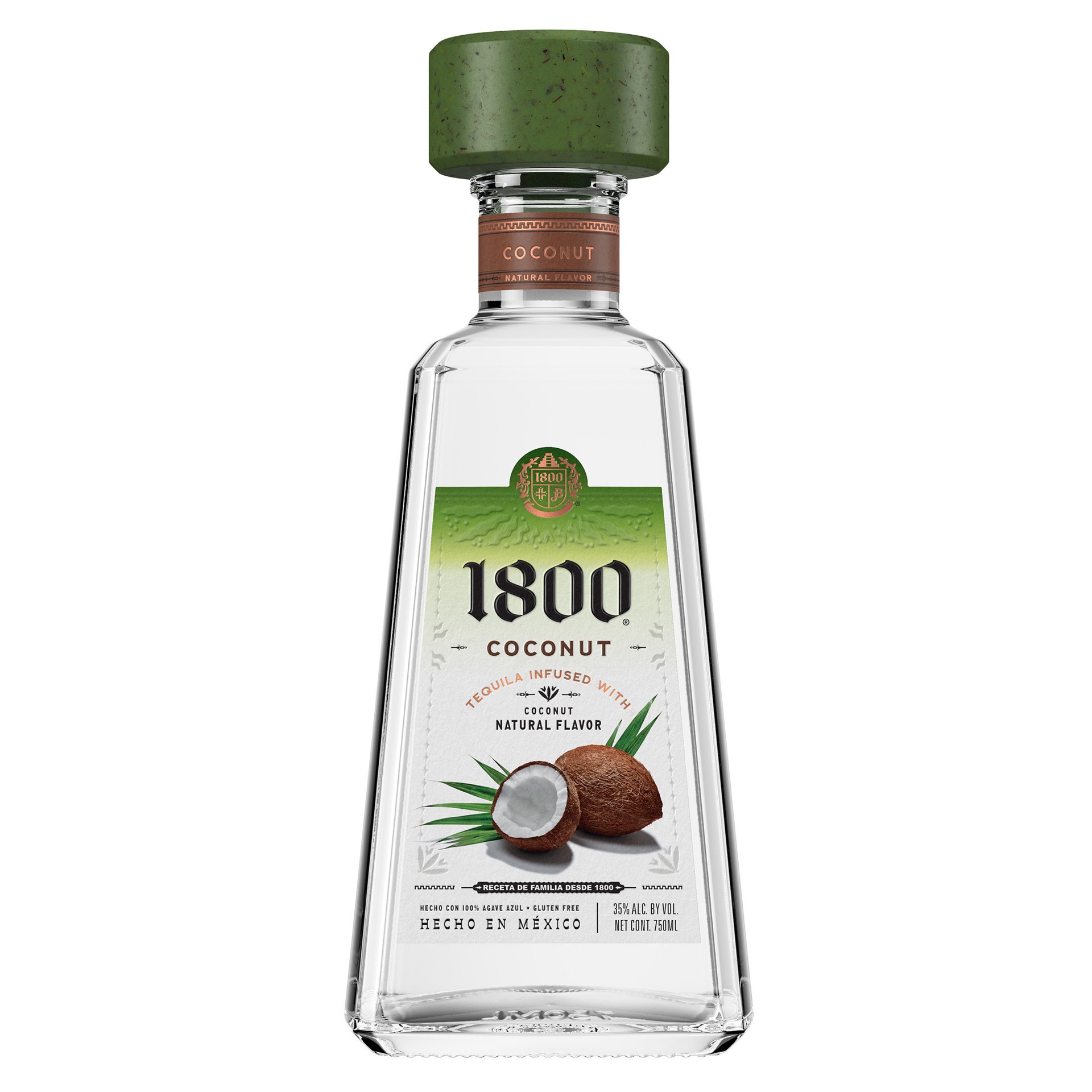 slide 1 of 9, 1800 Tequila Coconut 70 Proof - 750 ml, 750 ml