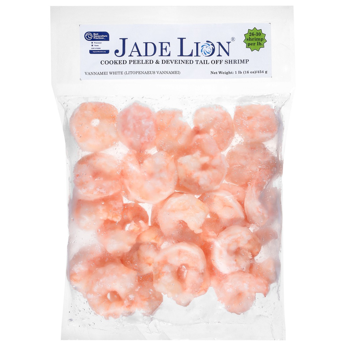 slide 1 of 4, Peeled/Deveined Cooked Shrimp , 16 Ounce, 16 oz